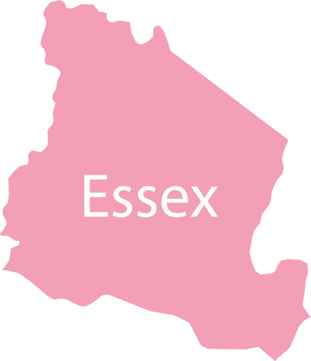 Map of Essex county
