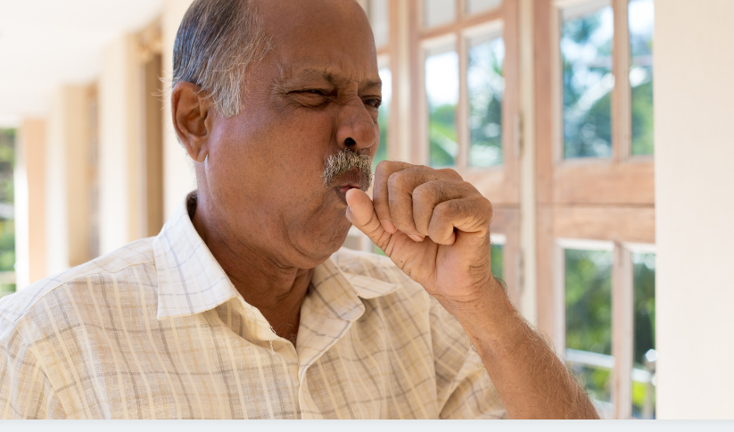fluid in lungs elderly